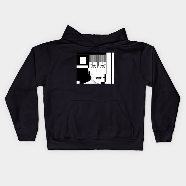 Bauhaus - Peter Murphy Kids Hoodie by SiSuSiSu